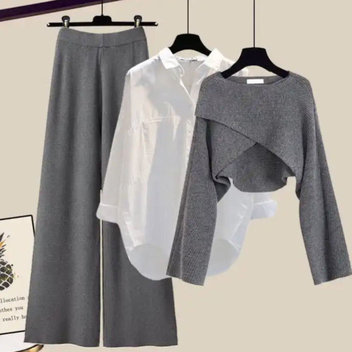 Mellanie | Modern Three-Piece Outfit Set For Women