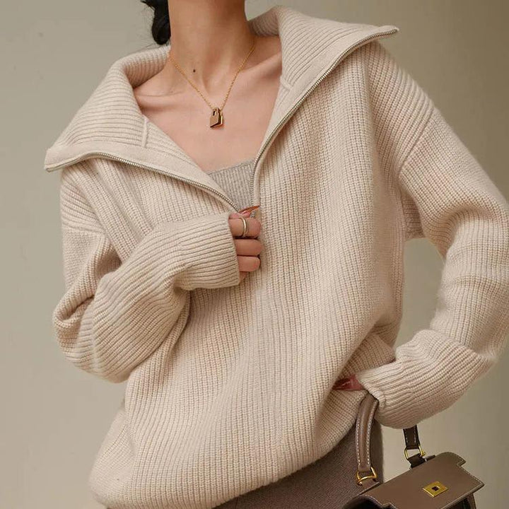ANN – High Quality Zip Sweater