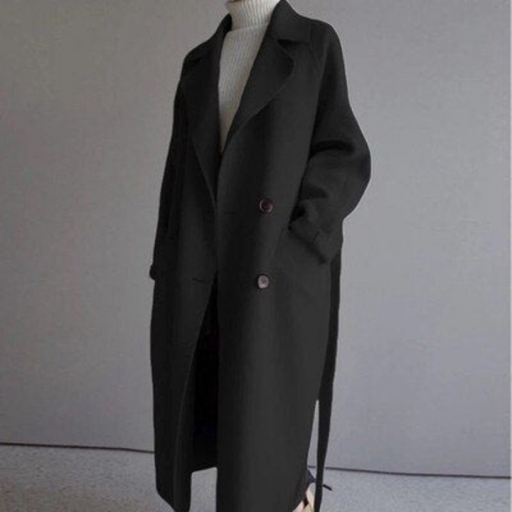 AMARA - Longline Wool Coat
