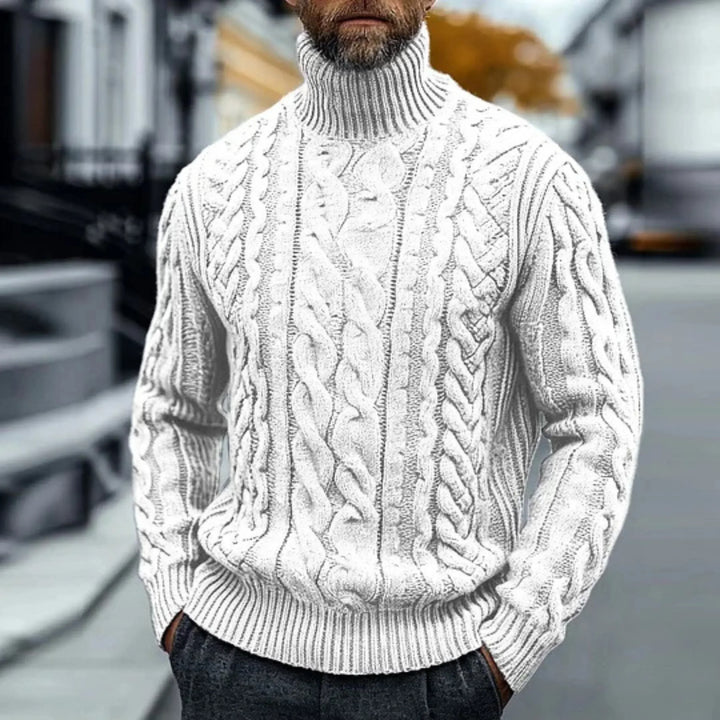 Adriano™ - Vintage Cable Knit Sweater