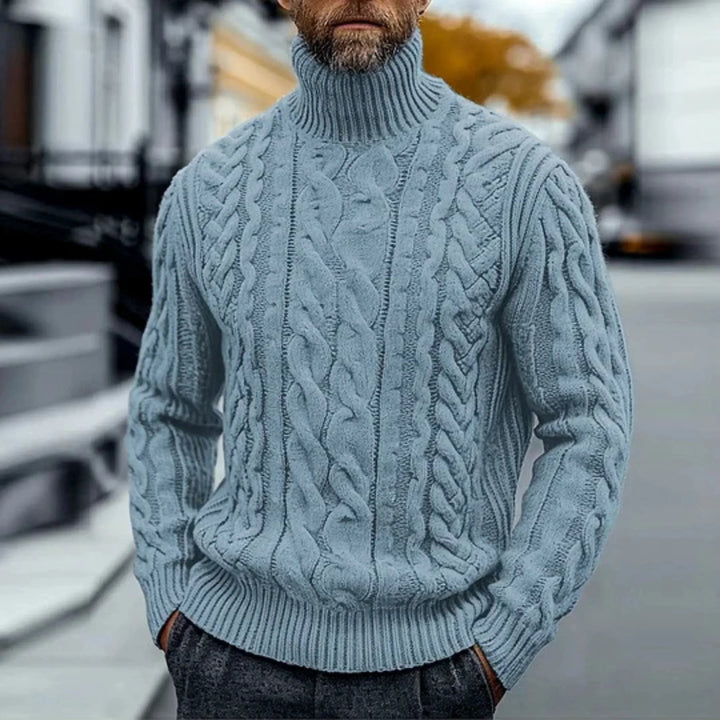 Adriano™ - Vintage Cable Knit Sweater