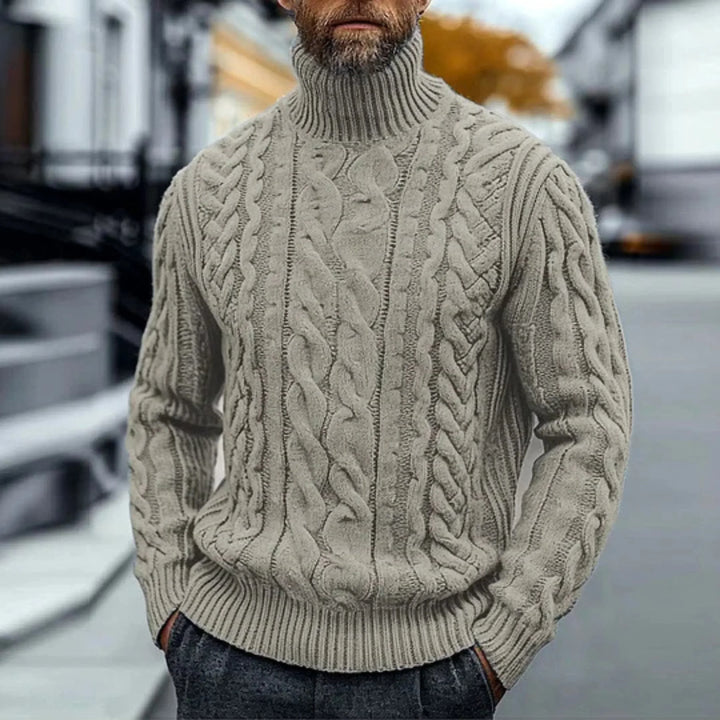 Adriano™ - Vintage Cable Knit Sweater