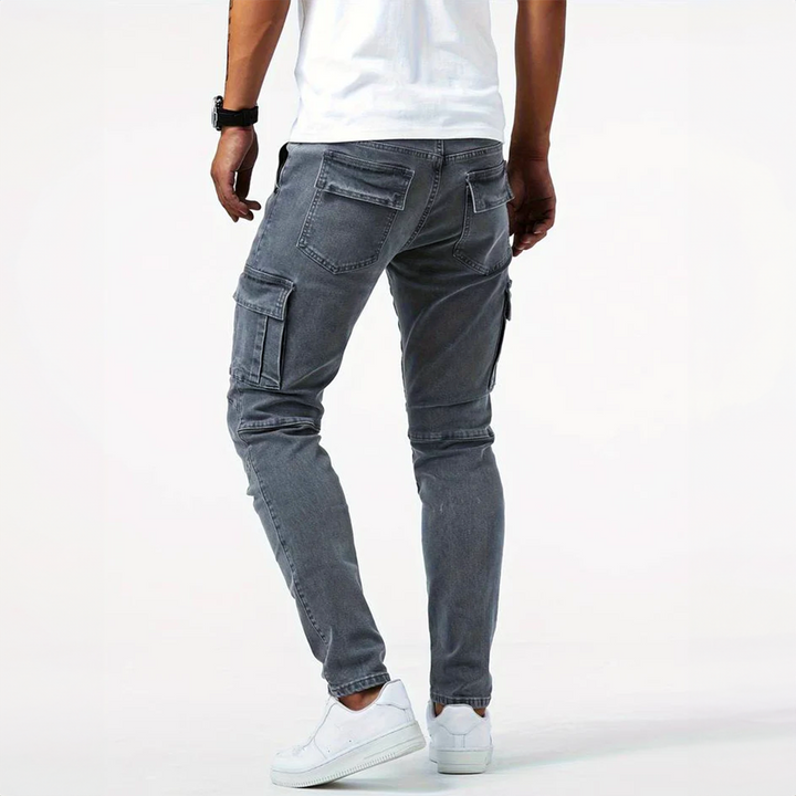 Metro | Denim Cargo Jeans