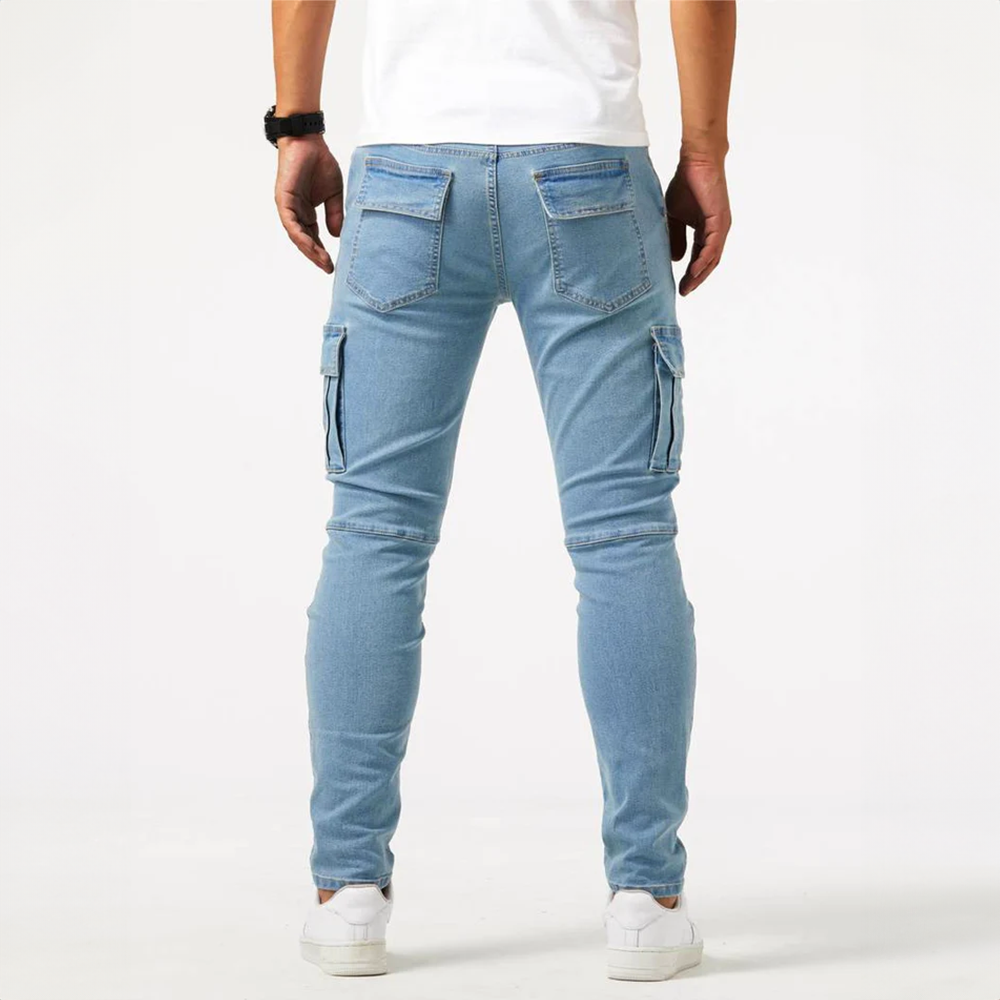 Metro | Denim Cargo Jeans