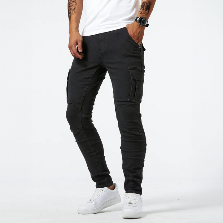 Metro | Denim Cargo Jeans