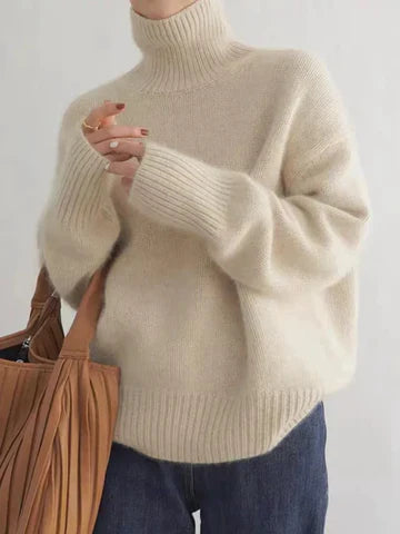 Amaya - Elegant Soft Turtleneck Sweater
