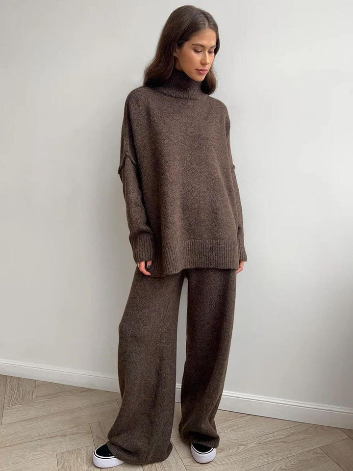 Valeria | Turtleneck Knit Set