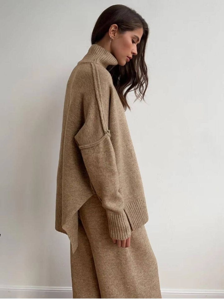 Valeria | Turtleneck Knit Set