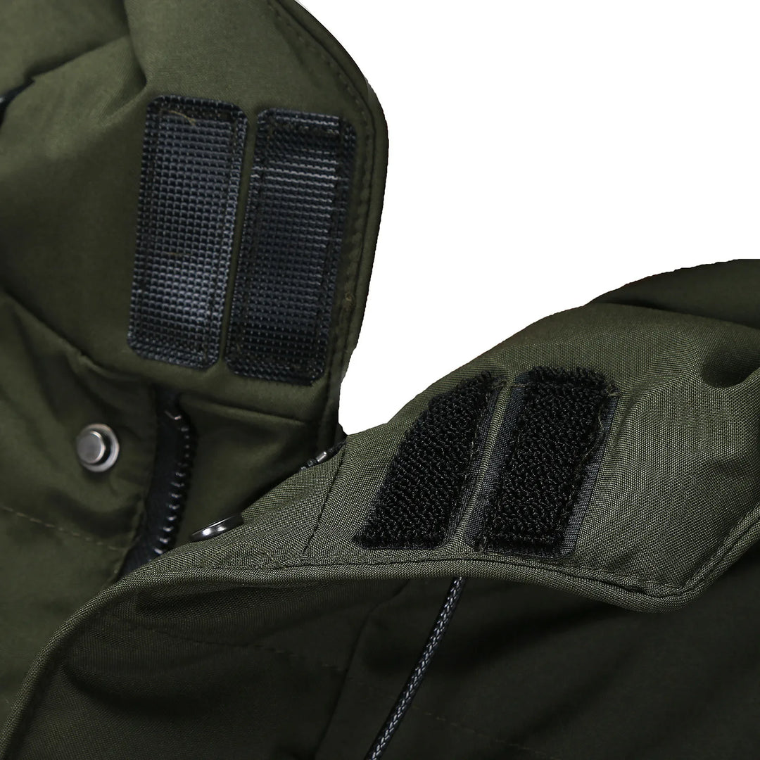 Abraham | Men's Long Parka Coat