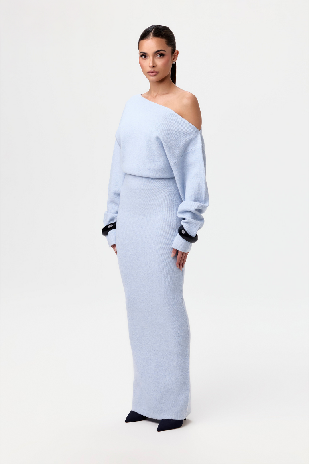 Off Shoulder | Sweater Dress