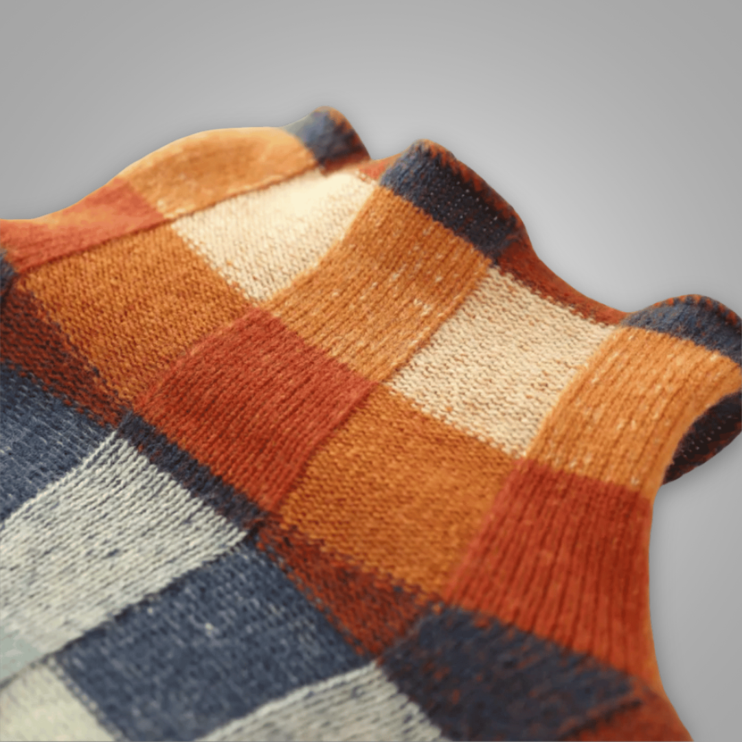 LILLIAN - Modern Patchwork Jumper