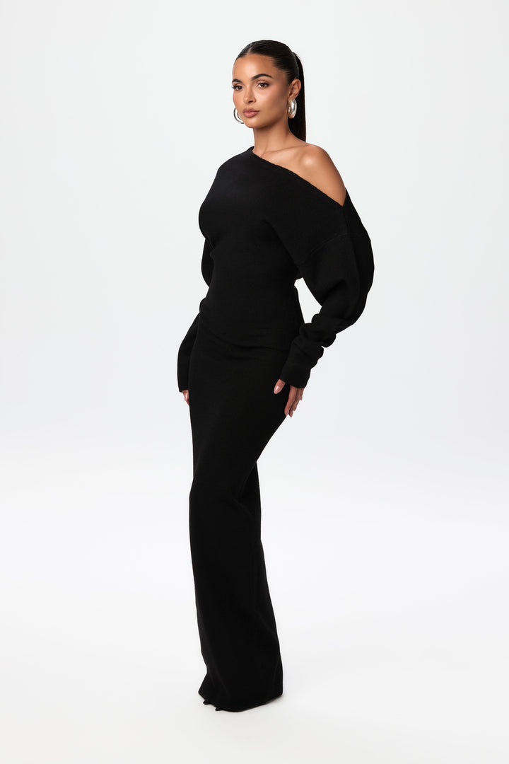 Off Shoulder | Sweater Dress