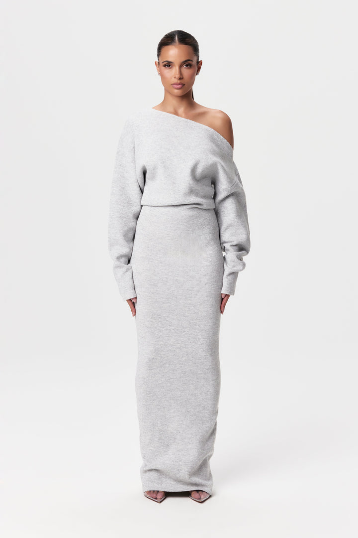 Off Shoulder | Sweater Dress