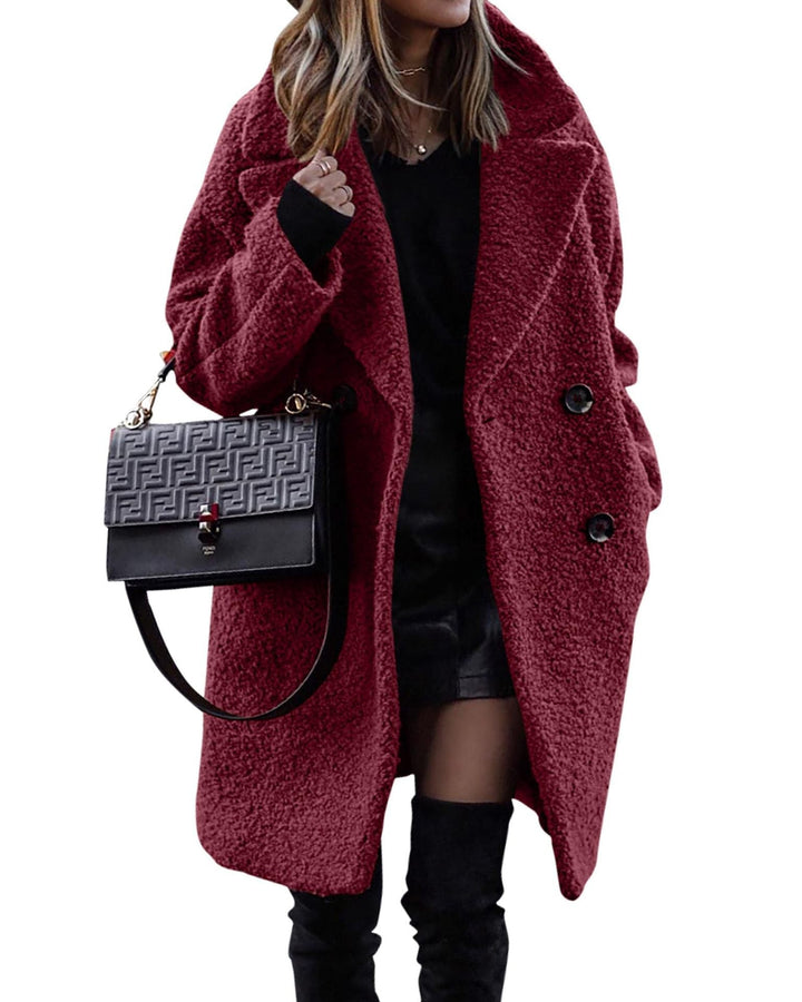 LILY - Long Plush Coat