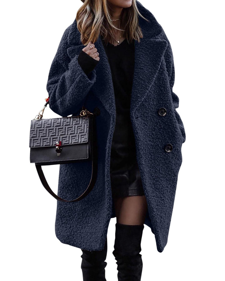 LILY - Long Plush Coat