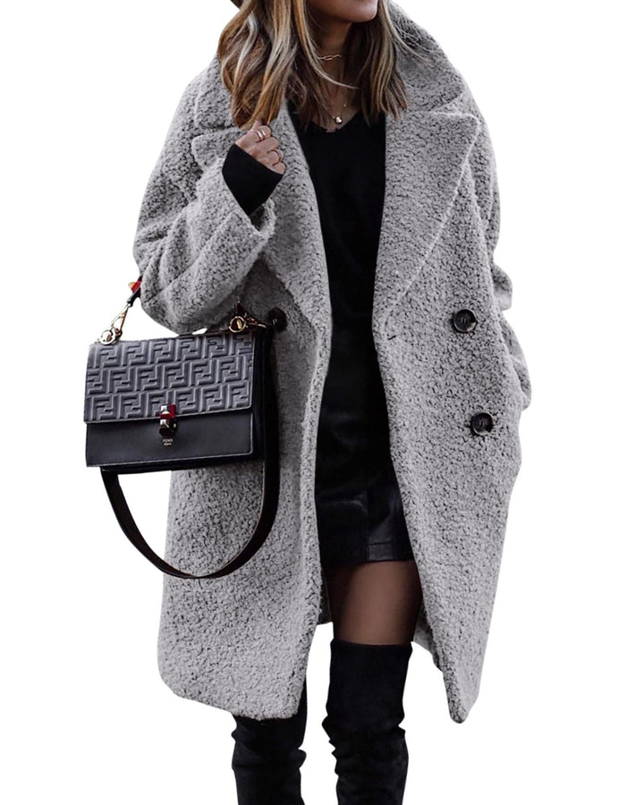 LILY - Long Plush Coat