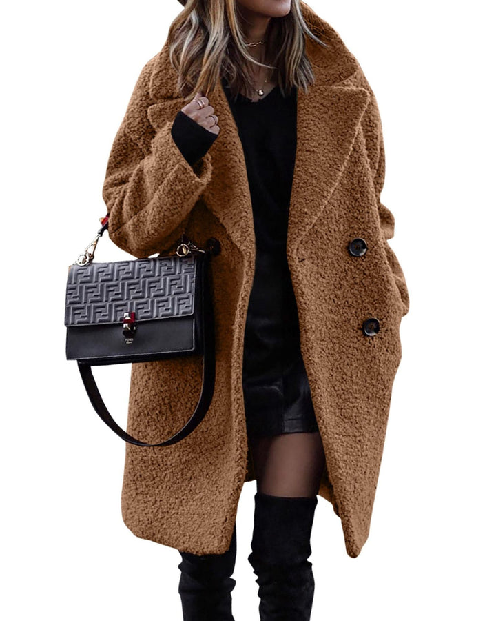 LILY - Long Plush Coat