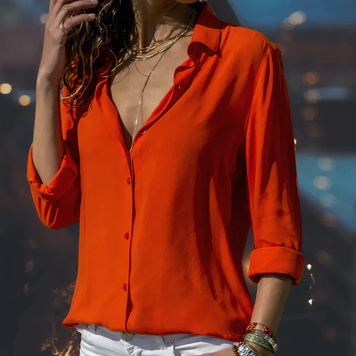 Sienna | Graceful Chiffon Blouse for Women