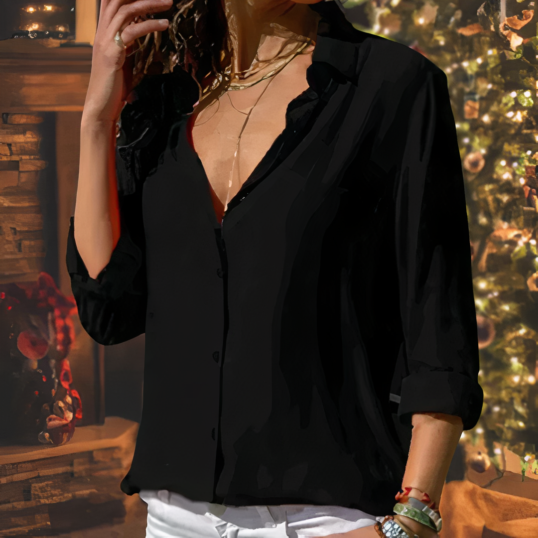Sienna | Graceful Chiffon Blouse for Women