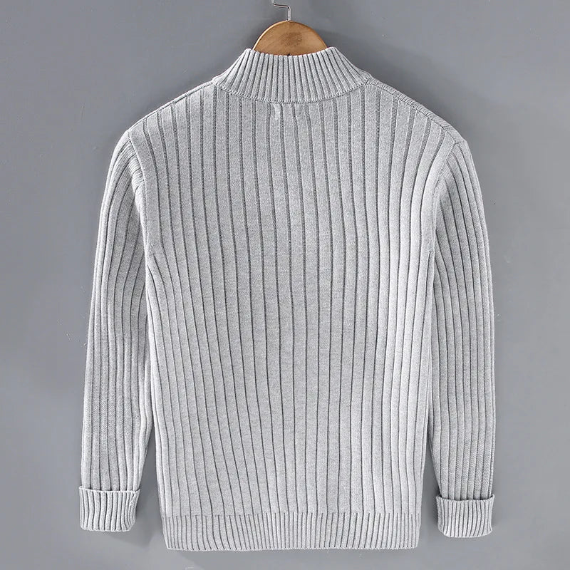 Massimo | Merino Zip Cardigan
