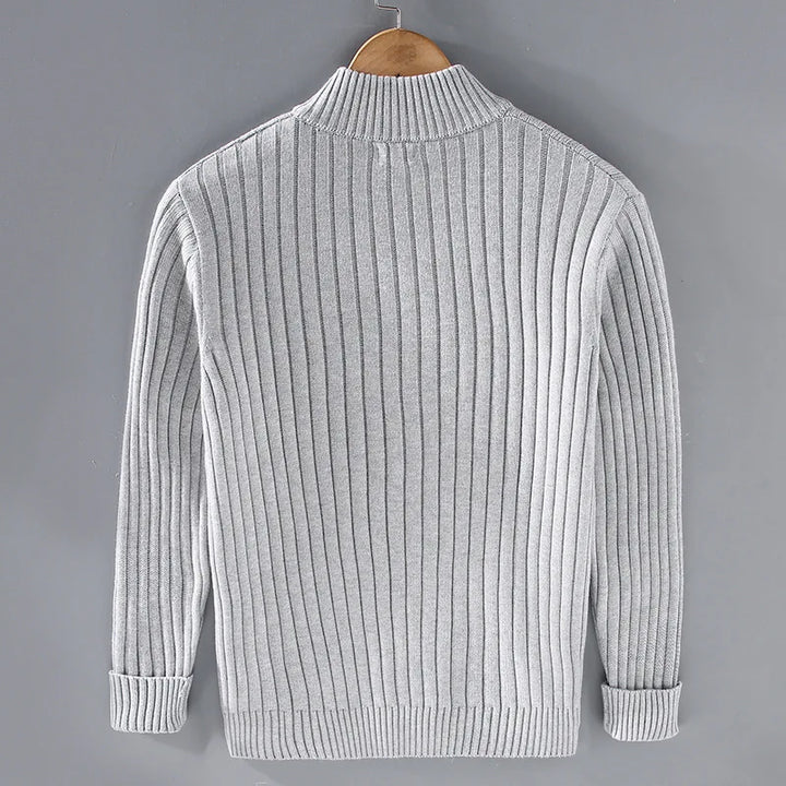 Massimo | Merino Zip Cardigan
