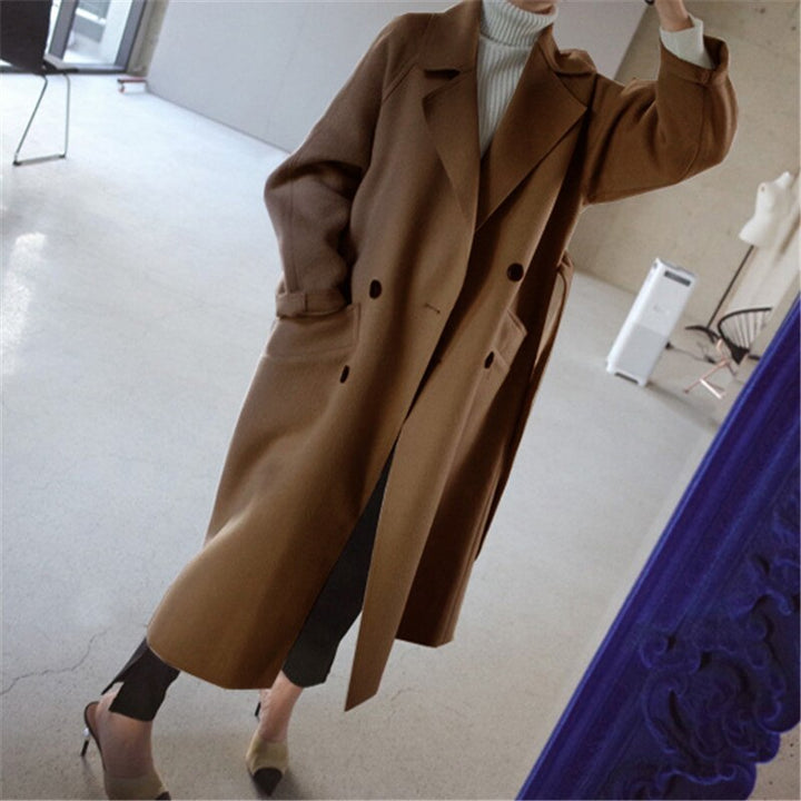 AMARA - Longline Wool Coat