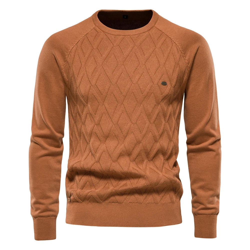 Lloyd™ | Men's Plaid Knit Sweater