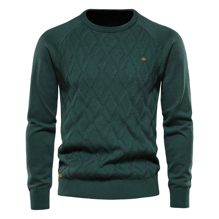Lloyd™ | Men's Plaid Knit Sweater