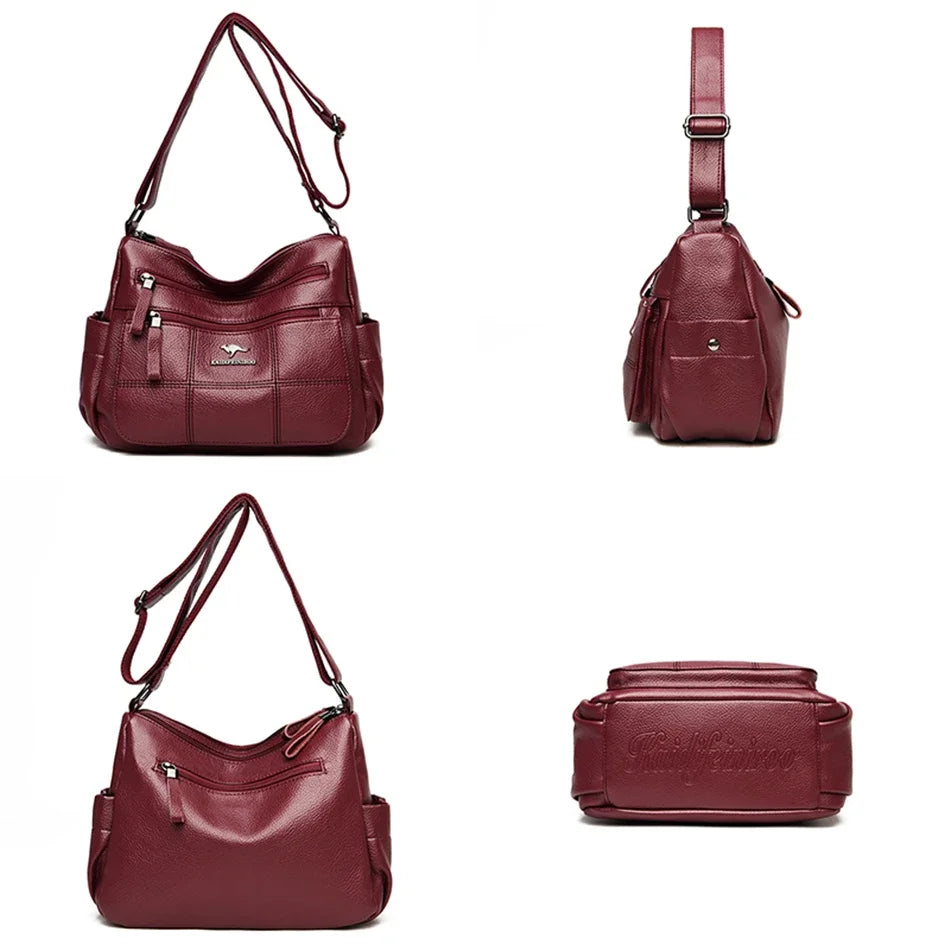 Davina Smooth Vegan Leather Handbag