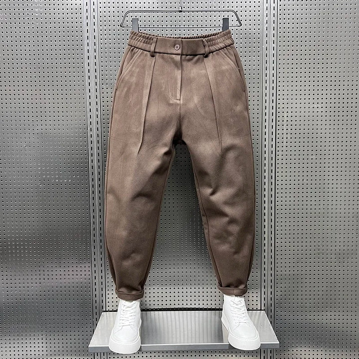 Curt | Tailored Heathered Trousers