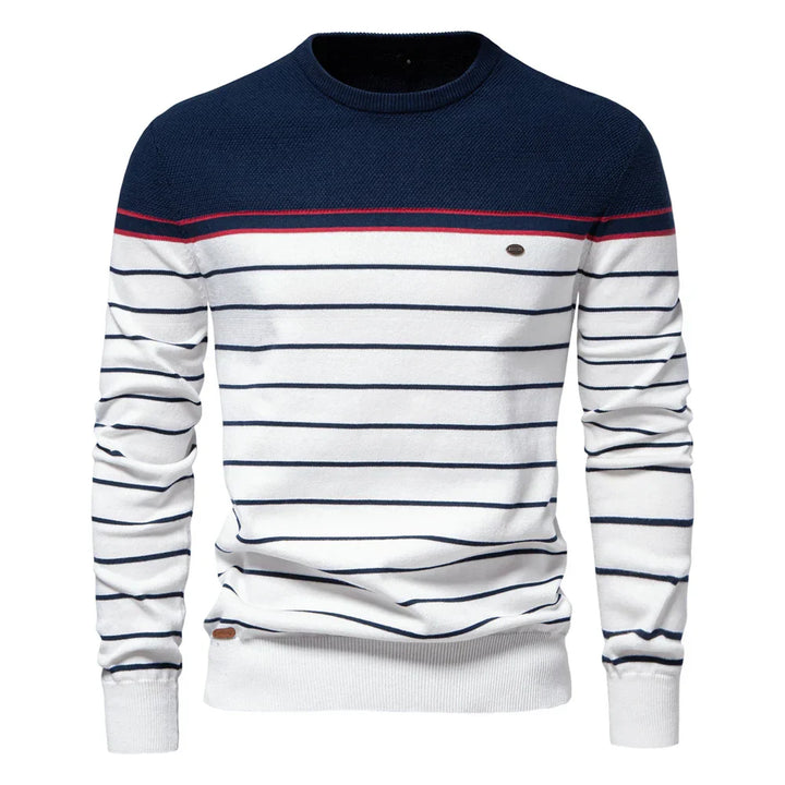 Sven™ | Men's Sweater with Stripe Design