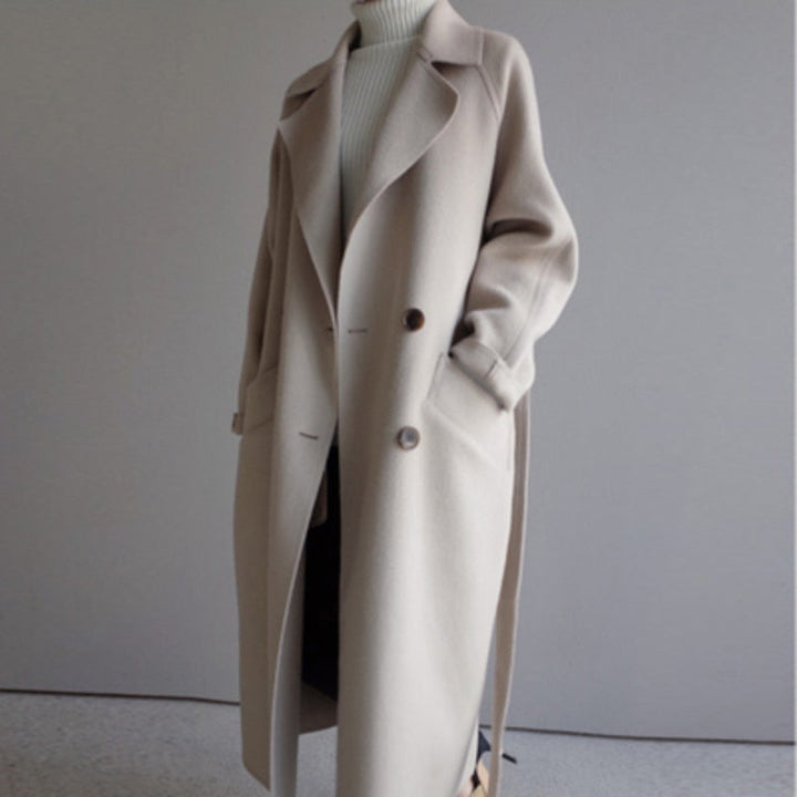 AMARA - Longline Wool Coat