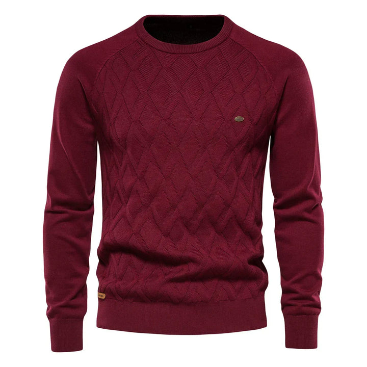 Lloyd™ | Men's Plaid Knit Sweater