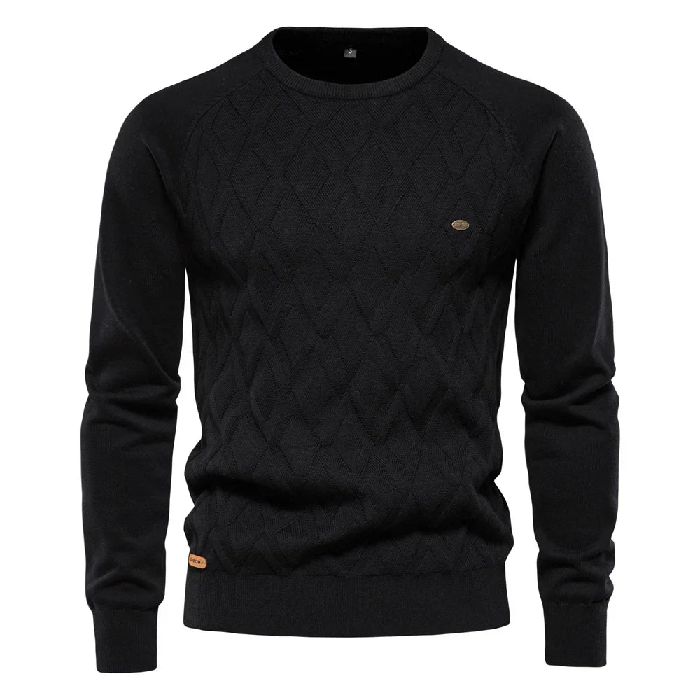 Lloyd™ | Men's Plaid Knit Sweater