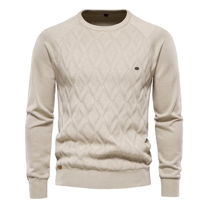 Lloyd™ | Men's Plaid Knit Sweater