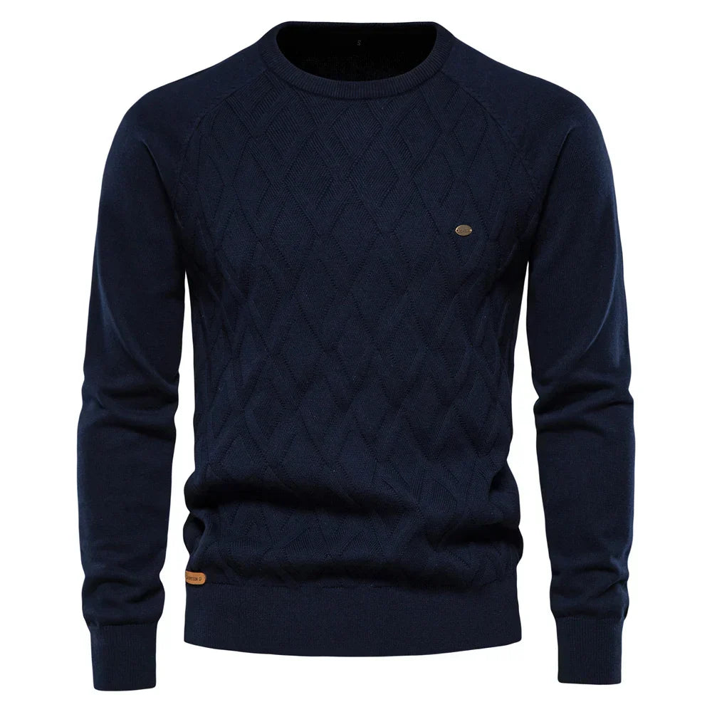 Lloyd™ | Men's Plaid Knit Sweater