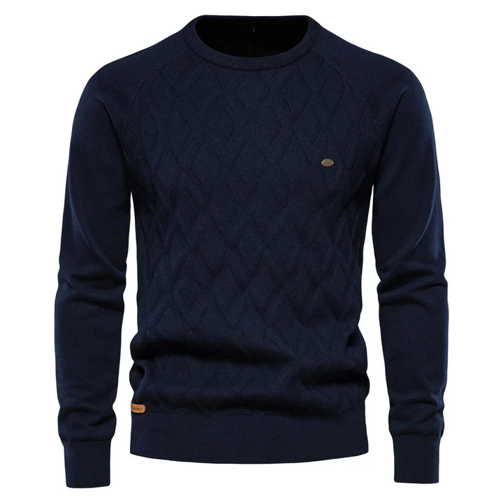 Lloyd™ | Men's Plaid Knit Sweater
