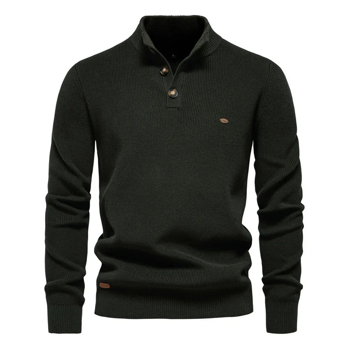 Leon™ | Men's Button-Detail Sweater