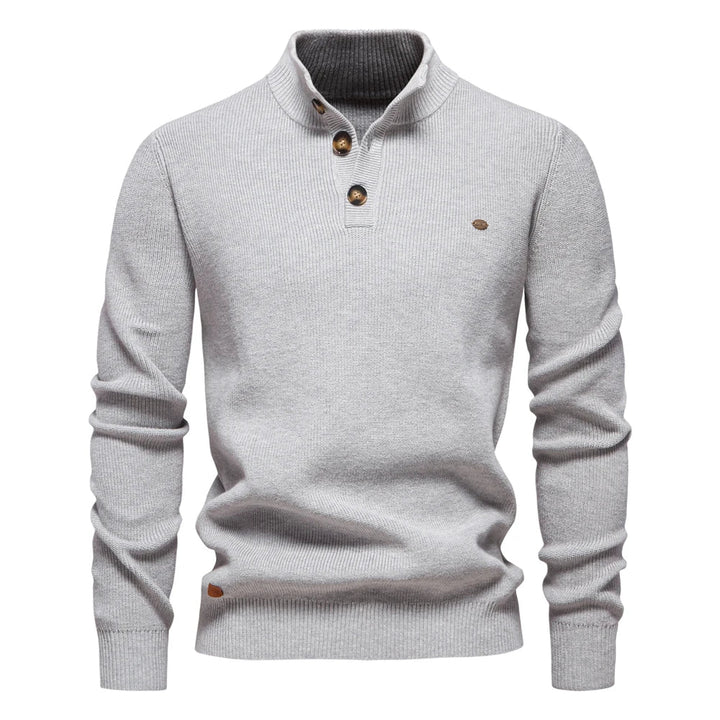 Leon™ | Men's Button-Detail Sweater