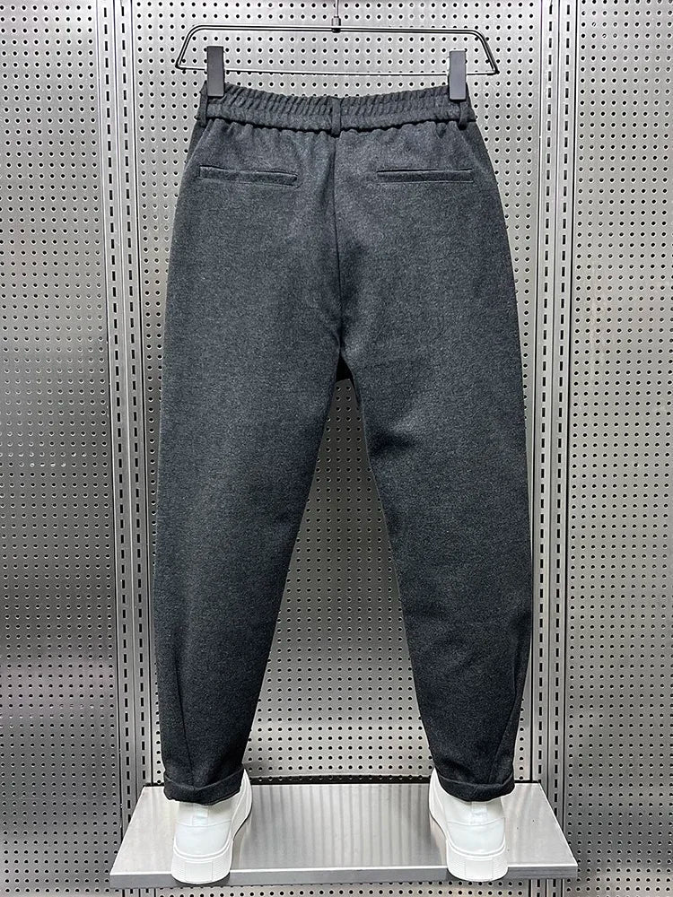 Curt | Tailored Heathered Trousers