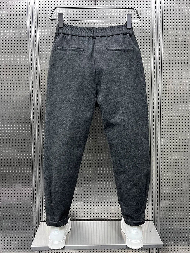 Curt | Tailored Heathered Trousers
