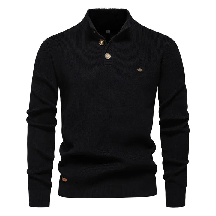 Leon™ | Men's Button-Detail Sweater