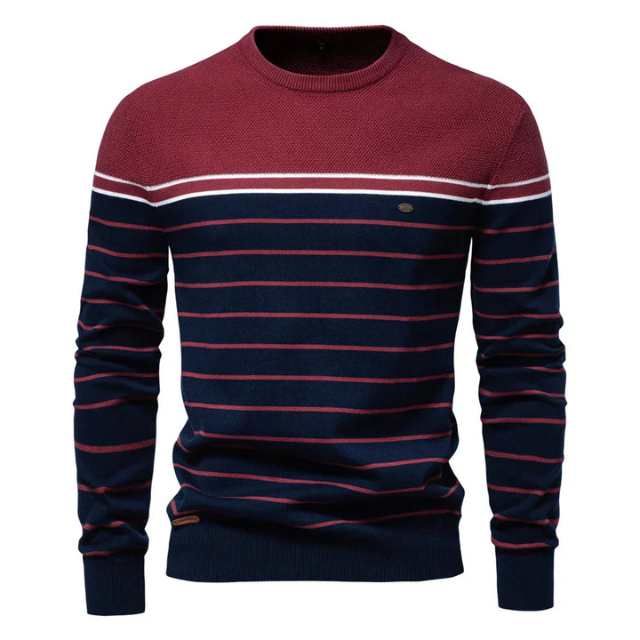 Sven™ | Men's Sweater with Stripe Design