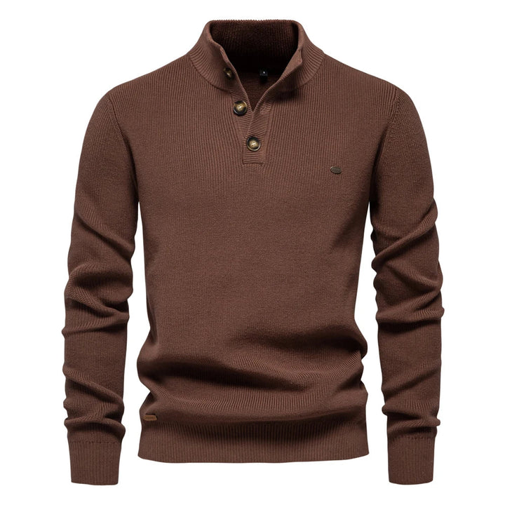 Leon™ | Men's Button-Detail Sweater