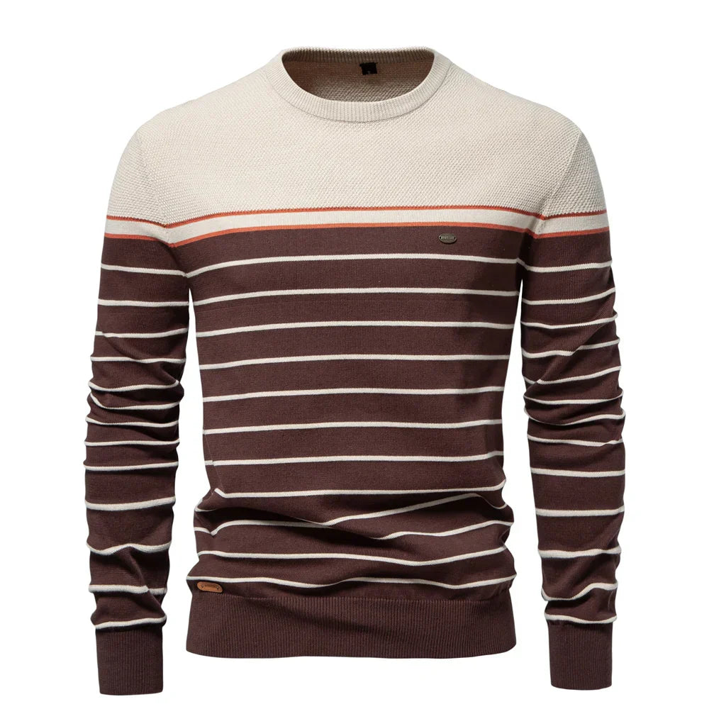 Sven™ | Men's Sweater with Stripe Design