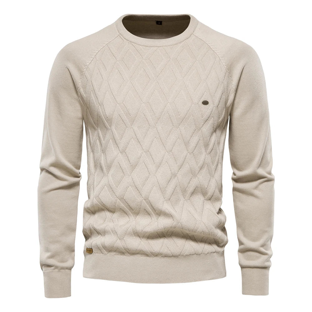Lloyd™ | Men's Plaid Knit Sweater