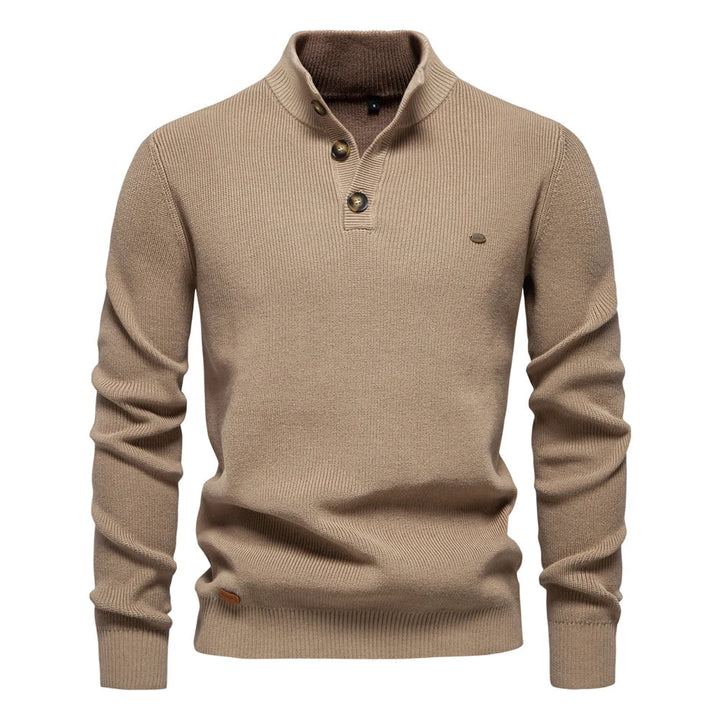 Leon™ | Men's Button-Detail Sweater