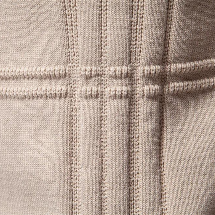 Dalé™ | Men's Sweater with Check Design
