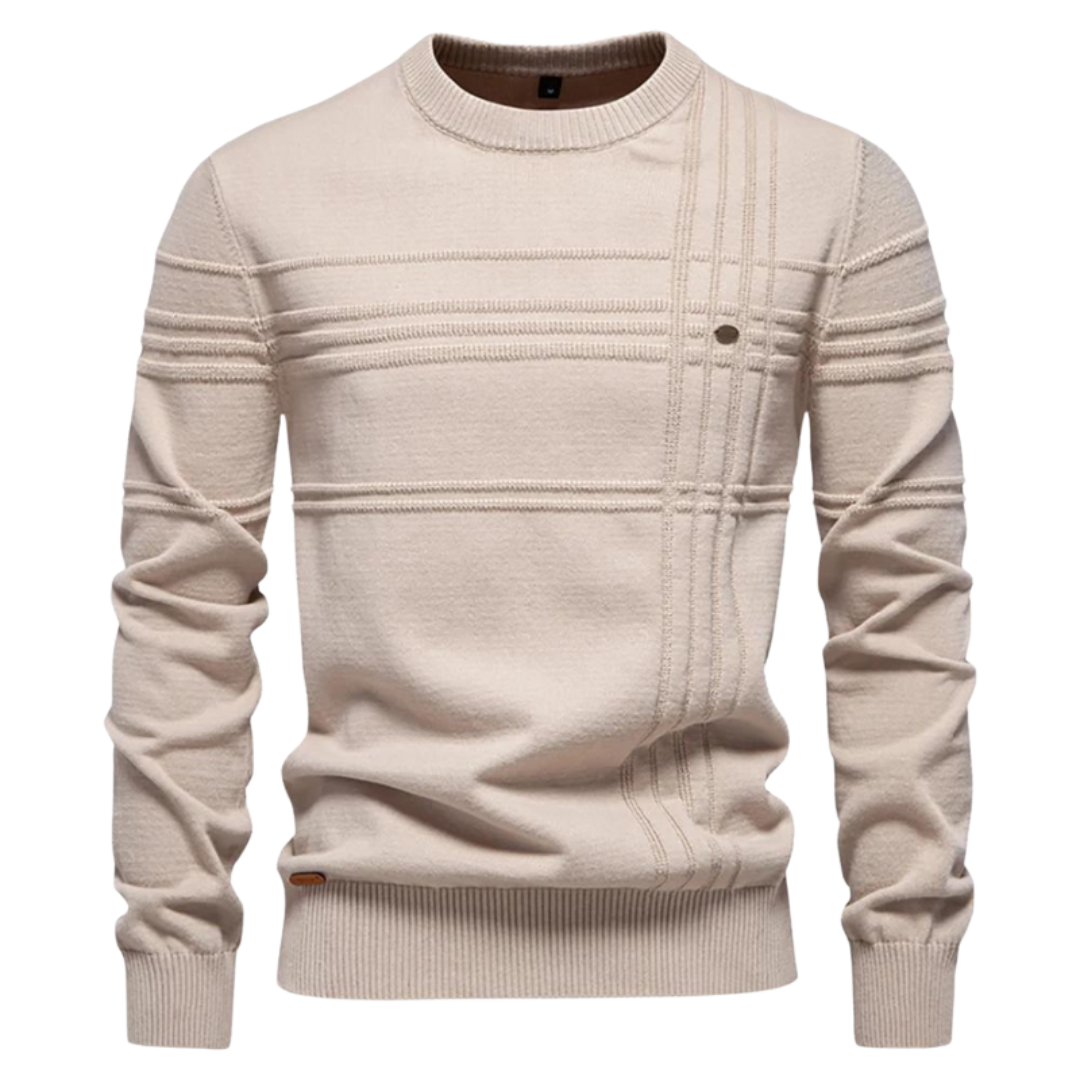 Dalé™ | Men's Sweater with Check Design