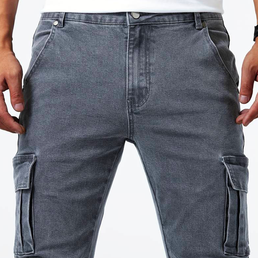 Metro | Denim Cargo Jeans